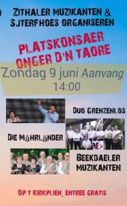 Platskonsaer onger d’n taore 09-06-2019